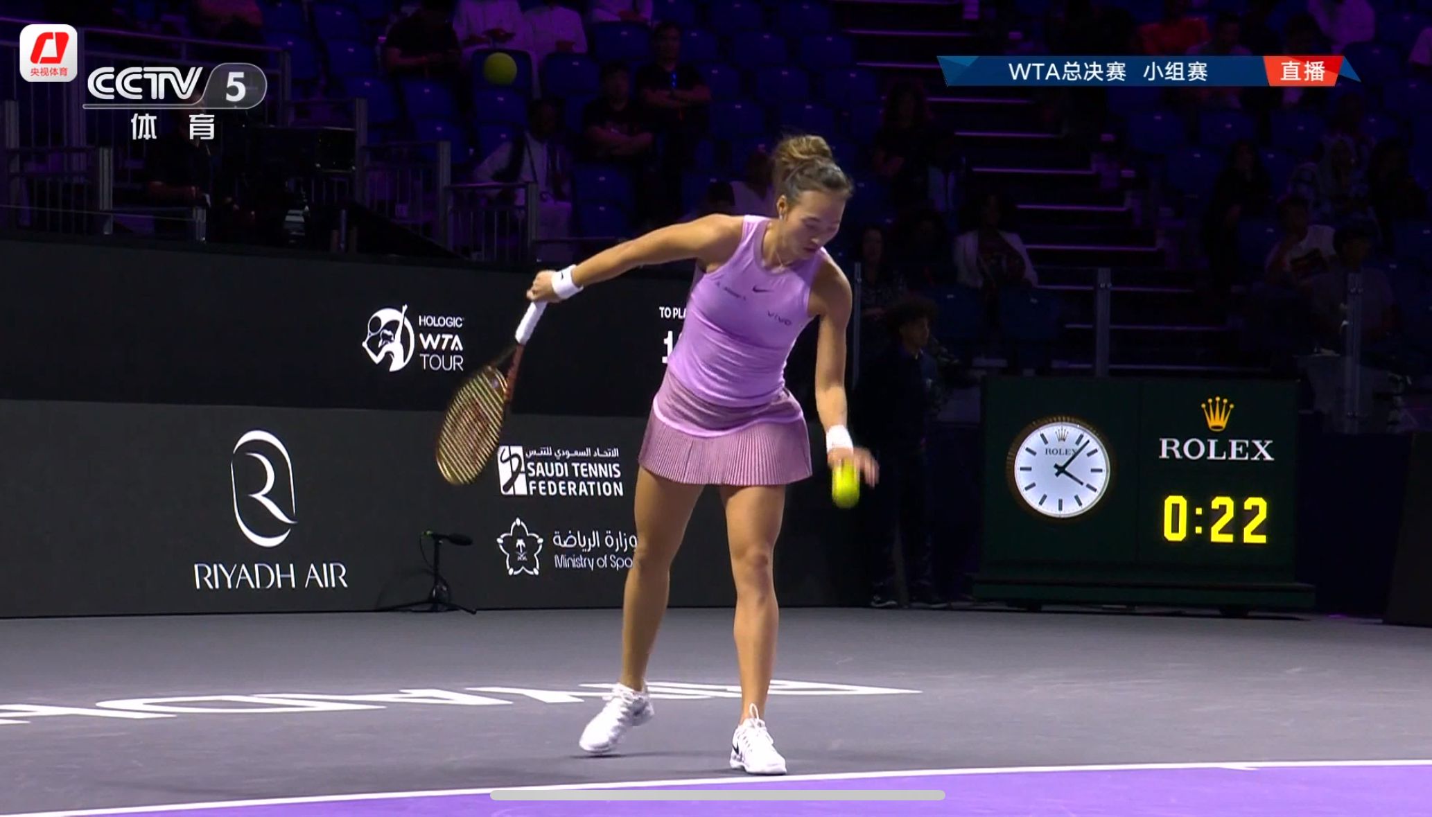 郑钦文力克保利尼晋级半决赛 创中国女单历史首