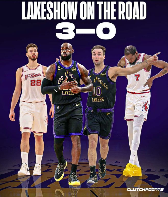 湖人逆转火箭终结系列赛 斯玛特爆发成关键先生